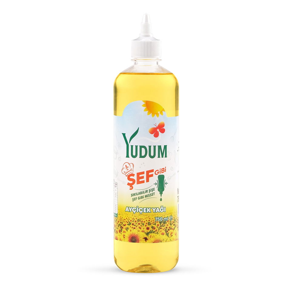 YUDUM AYÇİÇEK YAĞI 750ML ŞEFGİBİ